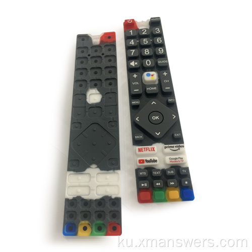 Buttonsên Keypadê Keypadê ya Remote ya SILICONE REMOTIVE